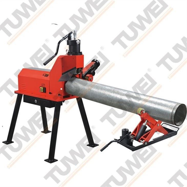 Máquina ranuradora por laminación hidráulica de 8''-24''