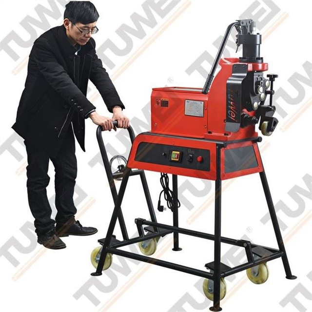 Máquina ranuradora combinada de rodillos de 1''-12''