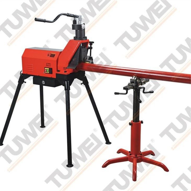 Máquina ranuradora por laminación hidráulica de 2''-12''